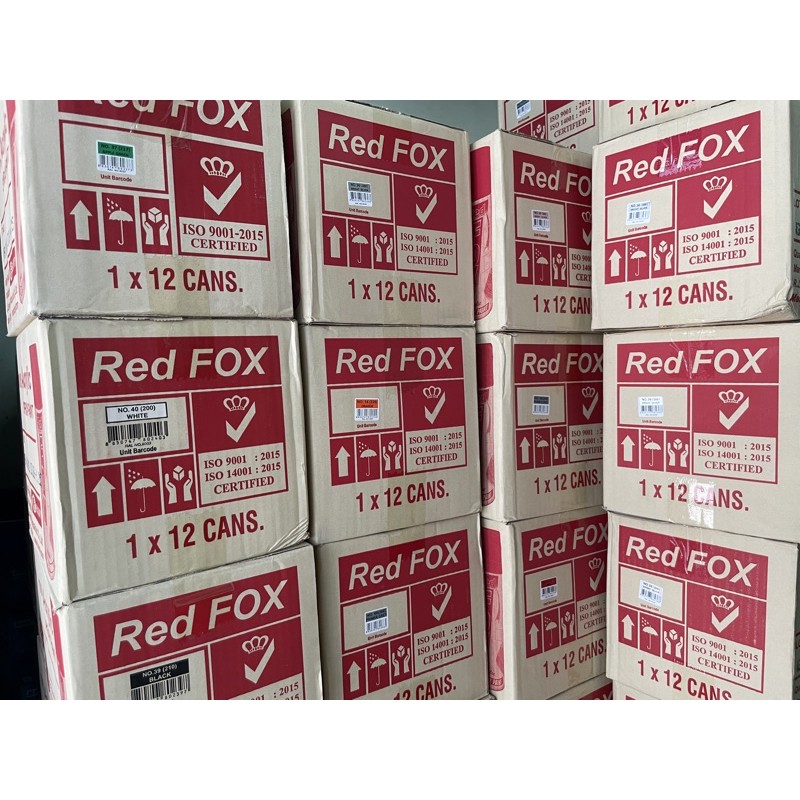 [ยกโหล] สีสเปรย์ REDFOX  สีอันเดอร์โค้ท BOSNY พ่นกันสนิม สีพ่นกันสนิมรถยนต์ กันสนิมใต้ท้องรถ ทุกสีมาตรฐาน