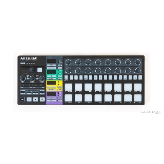 Arturia : BeatStep Pro (Black) (คีย์บอร์ดประเภท Sequencer &amp; Controller โดยจะสามารถ Sequence เสียงกลองได้ 16 แทร็ค)