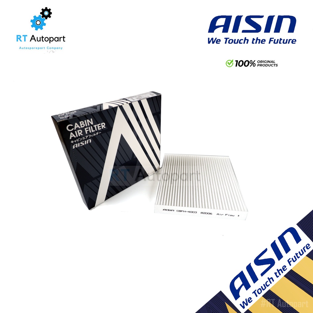 Aisin กรองแอร์ Honda City GM2 GM6 ปี08-19 City1.0 Jazz GE GK ปี08-19 HRV Freed Civic FC FK FE Brio Amaze Mobilio CRV BRV