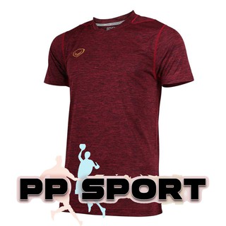 เสื้อผ้ากีฬา เสื้อ football สีแดง Grand sport แกรนด์ สปอร์ต grand pro 038294 micro S-3XL(4L)