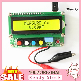 Bbq_lc100-a ตัวเก็บประจุดิจิตอล หน้าจอ LCD ความแม่นยําสูง L/C