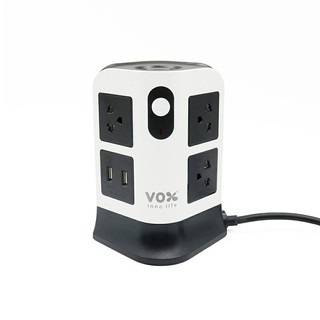 ปลั๊กไฟ VOX มาตรฐาน มอก. รุ่น NV-T272U(สินค้า 1 ชิ้นต่อ 1 คำสั่งซื้อ)