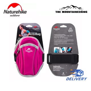 กระเป๋า สำหรับวิ่ง Naturehike Sports Bag Waterproof Universal Mobile Phone Bag Sports Arm Bag