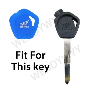 ปลอกกุญแจ ทำจากซิลิโคน สําหรับรถจักรยานยนต์ Honda Click Wave Alpha 125i Dash 125 Ex5 Future Fi Beat