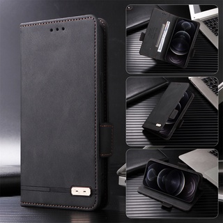 เคสโทรศัพท์หนัง ฝาพับแม่เหล็ก พร้อมช่องใส่บัตร หรูหรา สําหรับ Xiaomi Poco M5s Poco M5s PocoM5s M 5s