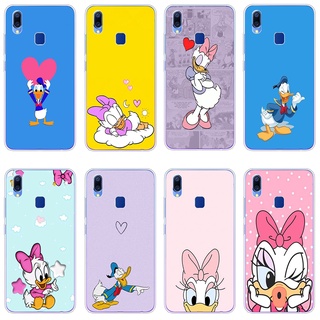 เคสซิลิโคนใส ลายการ์ตูนเป็ดโดนัลด์ กันกระแทก สําหรับ Vivo y83 y95 y85 y66