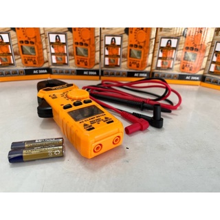 ดิจิตอลแคลมป์มิเตอร์/วัดกระแส  DCM2001 AC Industrial Power Tools Cat.III 600v INGCO รุ่น AC200A