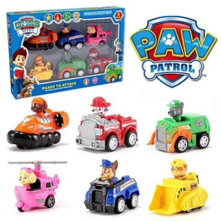 Chamaa PAW Patrol 💗 ของเล่น ทีมสัตร์เลี้ยงกู้ภัย  Pull-back toys