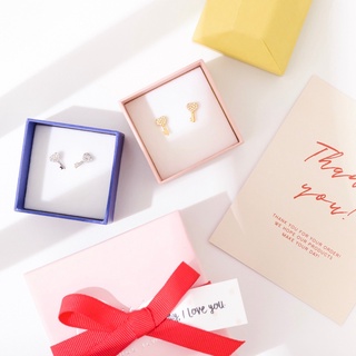 [พร้อมส่ง] ต่างหู Key to you heart stud 🎁 ห่อของขวัญฟรี