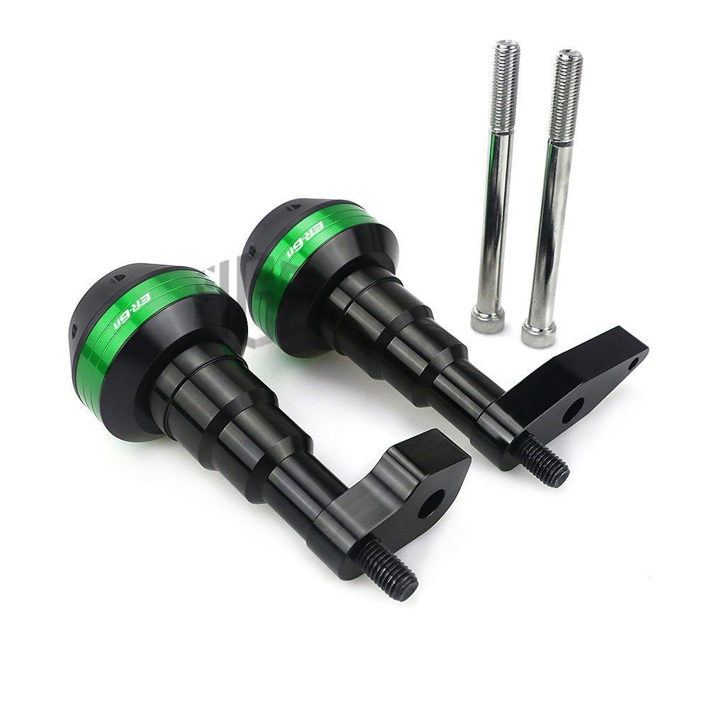 Pair Motorcycle CNC Frame Sliders Engine Falling Anti Crash Protector for KAWASAKI ER6N ER6F 2012 2013 2014 2015 2016