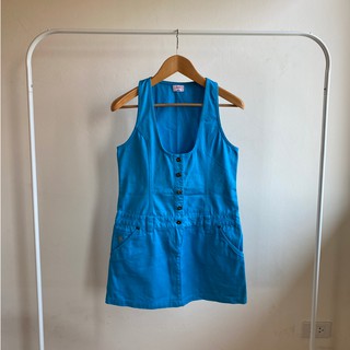 ชุดเดรสสั้น Jaspal Barbie Denim Dress