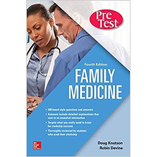 Family Medicine PreTest Self-Assessment And Review, 4ed - ISBN 9789813157361