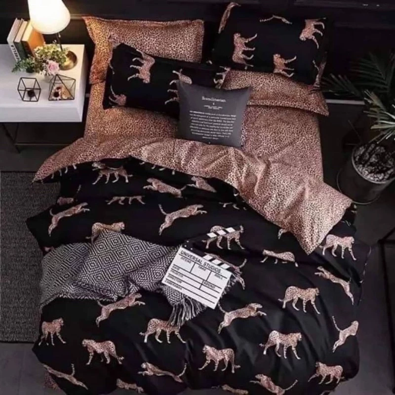 พร้อมส่งทุกวัน 🔆Sweetdream_by Nakin - 🐆ผ้าปูที่นอนลายเสือ ม้า🦓✨ครบชุด 6 ชิ้น มีทุกขนาด พร้อมส่ง🎆 thumbnail 7
