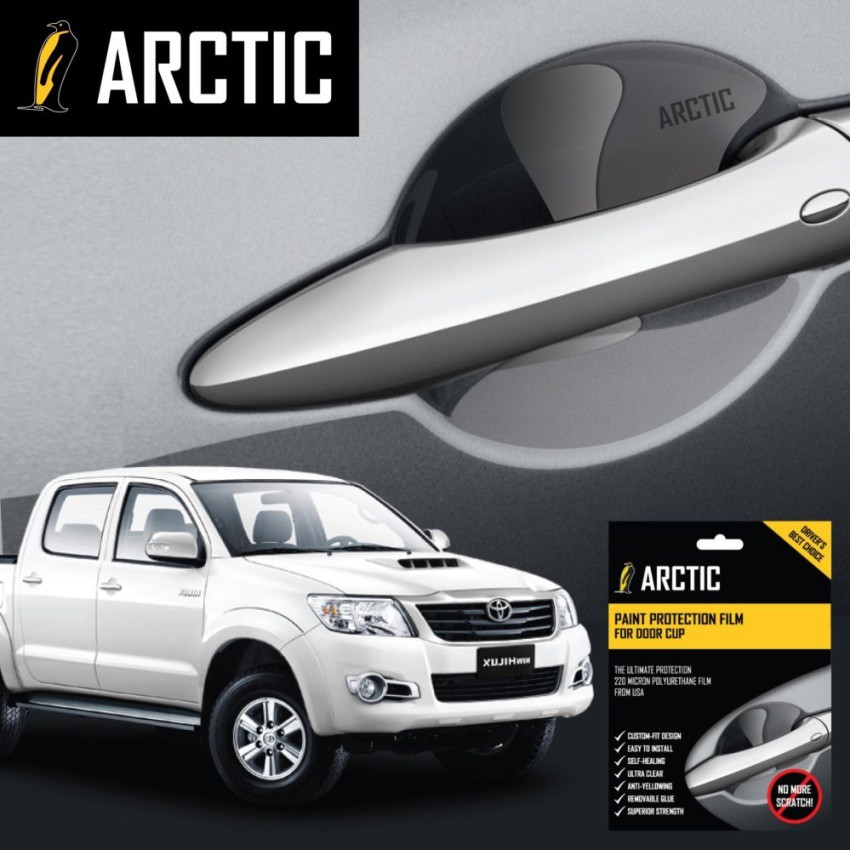 ARCTIC ฟิล์มกันรอยเบ้ามือจับรถ Toyota Vigo (2005-2014) 4 ประตู