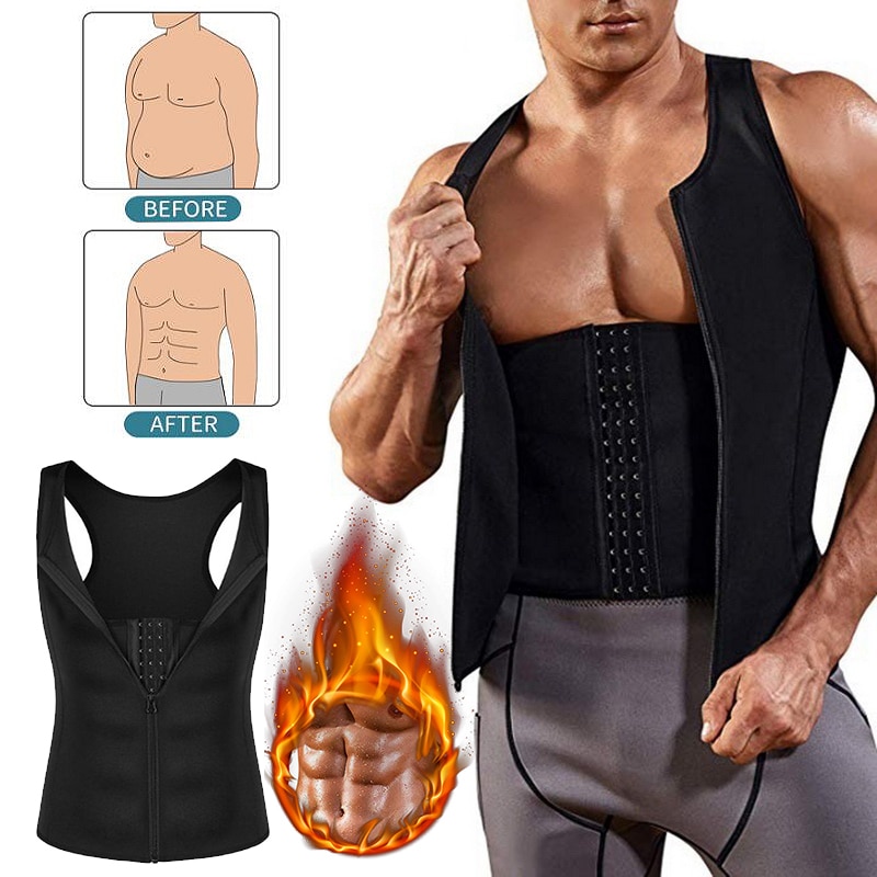 Men Corset / ผู้ชาย / เครื่องปรับเอว / รัดตัว / เข็มขัดซับเหงื่อ / ชุดกระชับสัดส่วน / #0053