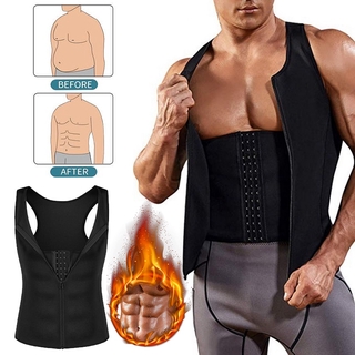 Men Corset /  ผู้ชาย / เครื่องปรับเอว / รัดตัว / เข็มขัดซับเหงื่อ / ชุดกระชับสัดส่วน / #0053
