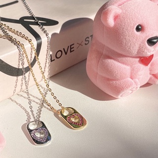 Sundae.moonn - Ga-pong necklace สร้อยจี้รูปหัวใจ ทอง18kgold(สินค้าไม่รวมกล่อง)