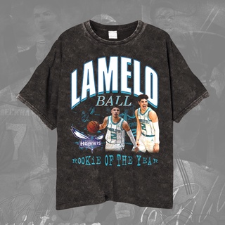 เสื้อยืด พิมพ์ลาย LAMELO Ball LAMELO Ball สําหรับผู้ชาย และผู้หญิงS-5XL