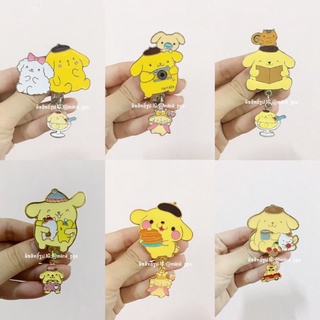 🎪 ที่หนีบเข็มขัด นร./นศ. มีตัวห้อย Pompompurin 💛