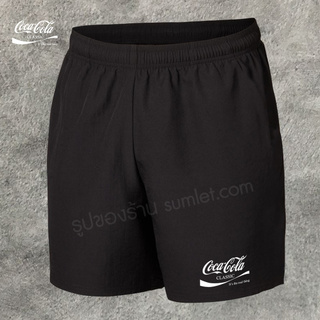 กางเกงกีฬาขาสั้นโค้ก cocacolaกางเกงบอล กางเกงบอลครบไซส์ผ้าไมโครกีฬา หนาไม่ขาดง่าย