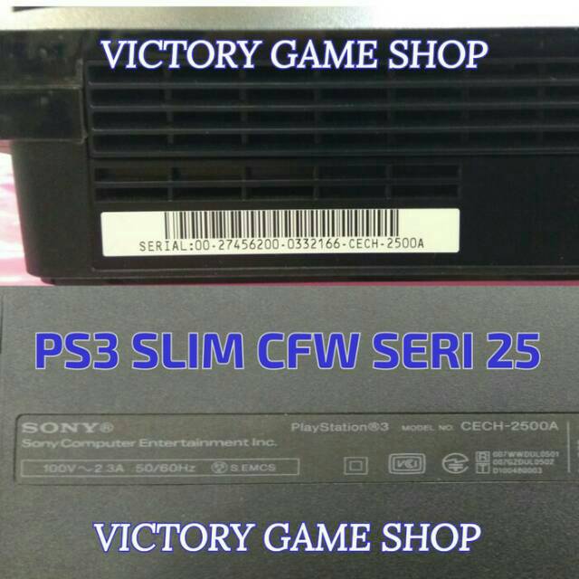 Ps3 Slim Cfw Series 2500a 2500b 1tb 1000gb 500gb 3gb 250gb 10gb 100gb 60gb 100gb 10gb 1000gb 600gb Shopee Thailand