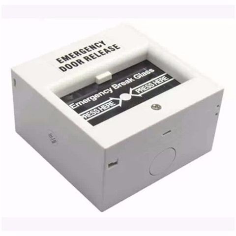 กล่อง เตือนภัยEmergency Door Release" Break Glass