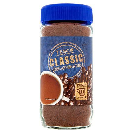 TESCO Classic Decaffeinated Instant Coffee (UK Imported) เทสโก้ คลาสสิค