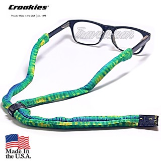 สายคล้องแว่นตาCroakies รุ่น Print Suiters XL Aquamarine Dream