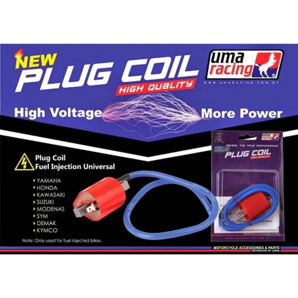 UMA RACING PLUG COIL UNIVERSAL FUEL INJECTION FI / NON FUEL INJECTION CARBURATOR