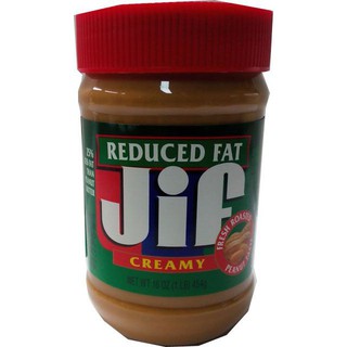 Jif Creamy Reduced Fat 454g จิฟครีมลดไขมัน 454 กรัม