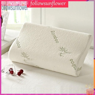 ✿fo✿Comfort Orthopedic Bamboo  Sleeping Pillow Memory Foam Pillows