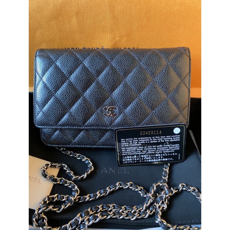 Chanel woc black caviar shw holo 20xxxxxxxx