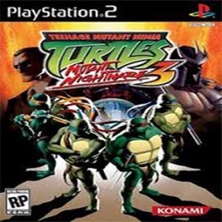 แผ่นเกมส์[PlayStation2] Teenage Mutant Ninja Turtles 3 - Mutant Nightmare (USA)