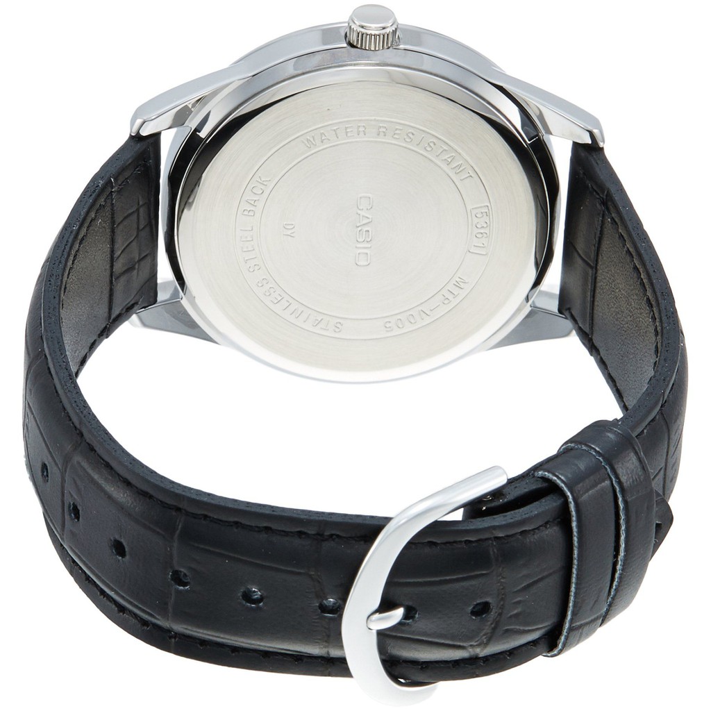 ของแท้ นาฬิกาข้อมือ Casio ผู้ชาย รุ่น MTP-V005 สายหนัง ราคา ถูกที่สุด ดีลบีเคเค แกลเลอรีภาพที่ 5
