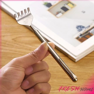 ไม้เกาหลัง สแตนเลส แบบพกพา ยืดหดได้ ราคาต่อชิ้น Stainless steel back scratcher