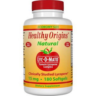 Healthy Origins, Lyc-O-Mato, Tomato Lycopene Complex, 15 mg, 180 Softgels