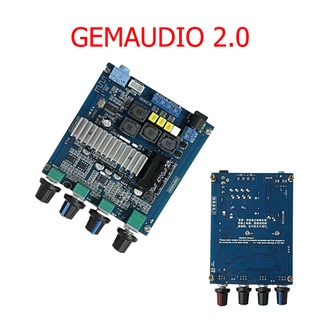 แอมป์ GEMAUDIO 2.0 ของแท้ กำลัง 2x50w 3116d2 บลูทูธ 5.0 สเตอริโอซ้ายและขวา แอมป์จิ๋ว แอมจิ๋ว