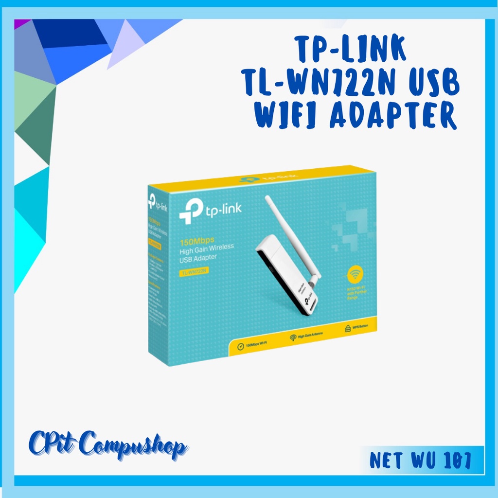 TP-Link TL-WN722N USB Wifi TPLINK / TP LINK TL WN722N /TL WN 722N