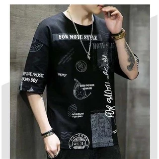 TS MEN เสื้อยืดคอกลมแขนสั้น เสื้อยืดผู้ชาย(มี2สี)รุ่น NTC20