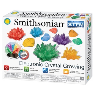 [ใช้ 2 โค้ดลดเพิ่ม] Smithsonian ของเล่นเสริมทักษะ Electronic Crystal Growing