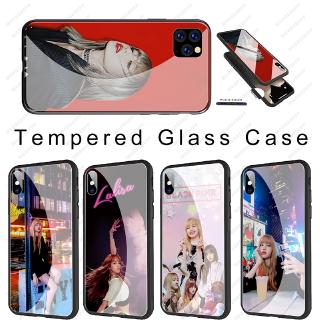 iphone Xr Xs Max X 8 7 6 6s Plus 5 5s Se Tempered Glass Case Blackpink lisa