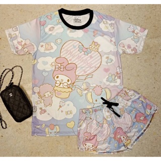 เซทเสื้อยืด &amp; กางเกงขาสั้นลายMy melody