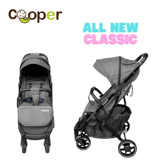 Cooper รถเข็นเด็กพับได้ รุ่นคูเปอร์ คลาสสิคCooper Classic รถเด็กนั่งพกสะดวก พร้อมของแถม 9 รายการ ของแท้ รับประ