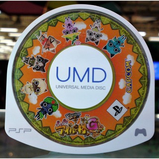 (ภาษาญี่ปุ่น) มือ2 MonHun Nikki Poka Poka แผ่น UMD แผ่นเกม PSP แผ่นPSP เท่านั้น ไม่มีกล่อง