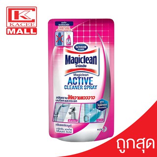 มาจิคลีน ผลิตภัณฑ์ล้างห้องน้ำ แคทลียาบูเก้ ถุงเติม 400มล. Magiclean Bathroom Cleaner Katreeya Bouqute refill 400ml.