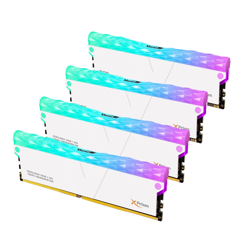 v-color RAM PC SCCManta XPrism RGB 32GB (16GBx20GBx2) DDR5 Bus 6000MHz ...
