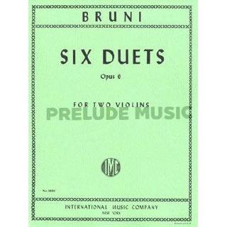 (2 Violins) Bruni, A B: Six Duets op.6 (IMC2890)