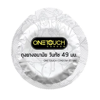 Onetouch ถุงยางอนามัย ขนาด 49 mm. รุ่น 49 Limited Edition 12 ชิ้น x 6