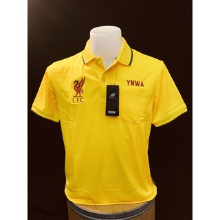 เสื้อโปโลสีเหลืองปัก หงส์แดง&amp;YNWA