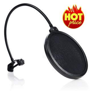 Pop filter ป้องกันน้ำลายป้องกันลมกระแทรก สินค้าพร้อมส่ง